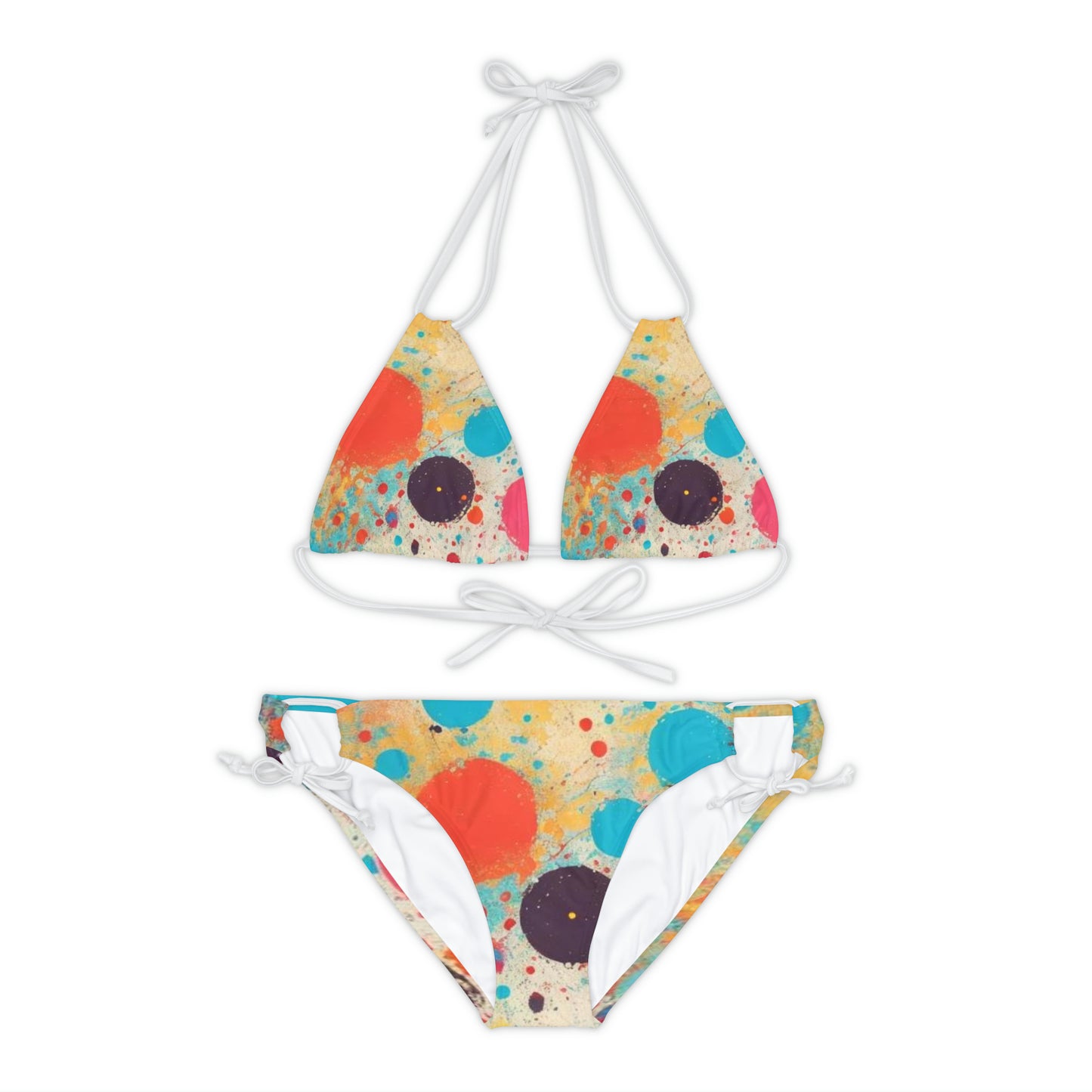 Strappy Bikini Set (AOP)