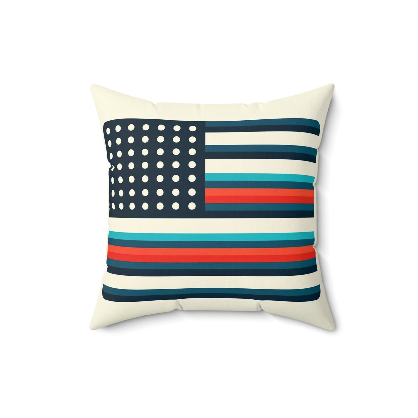 Spun Polyester Square Pillow