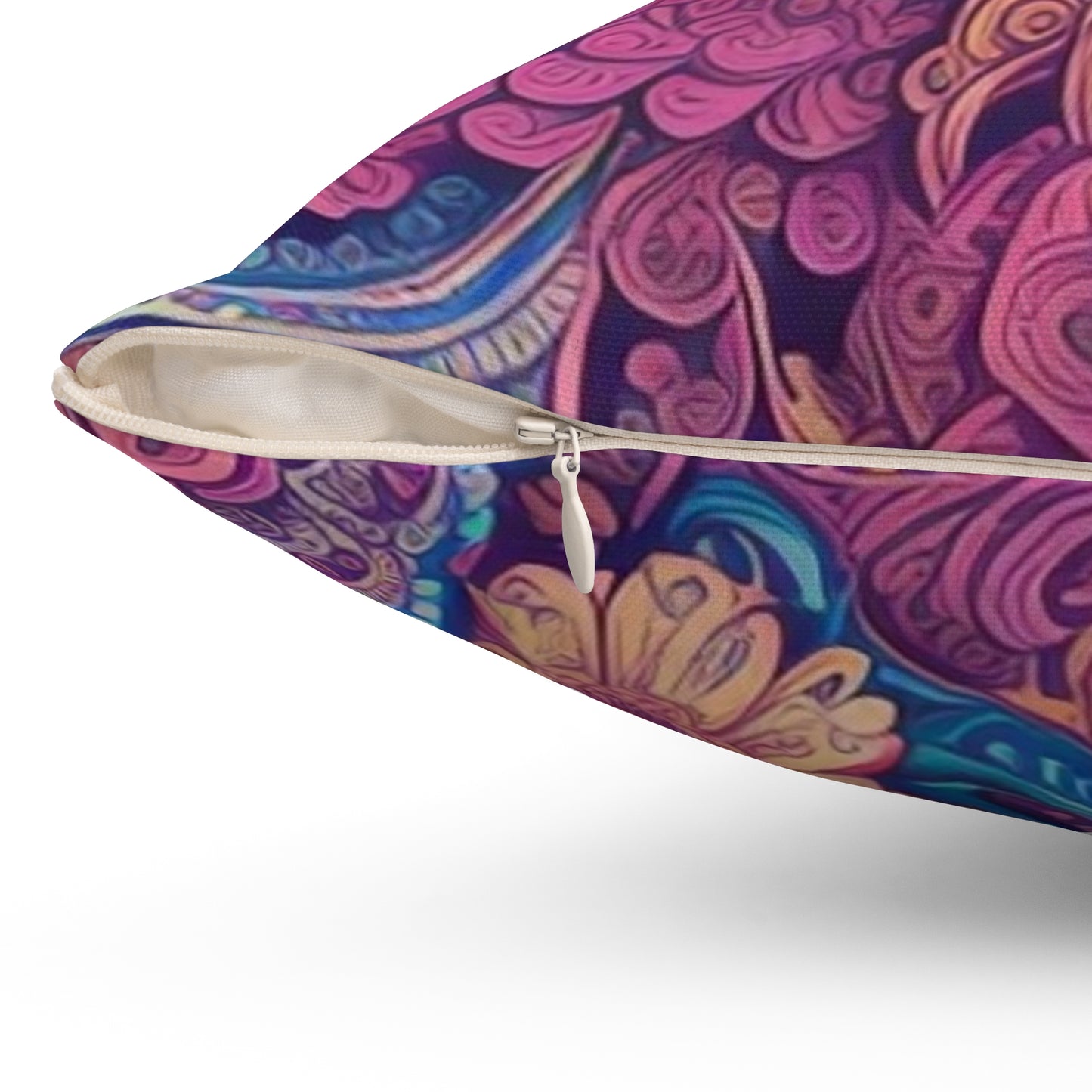 Spun Polyester Square Pillow