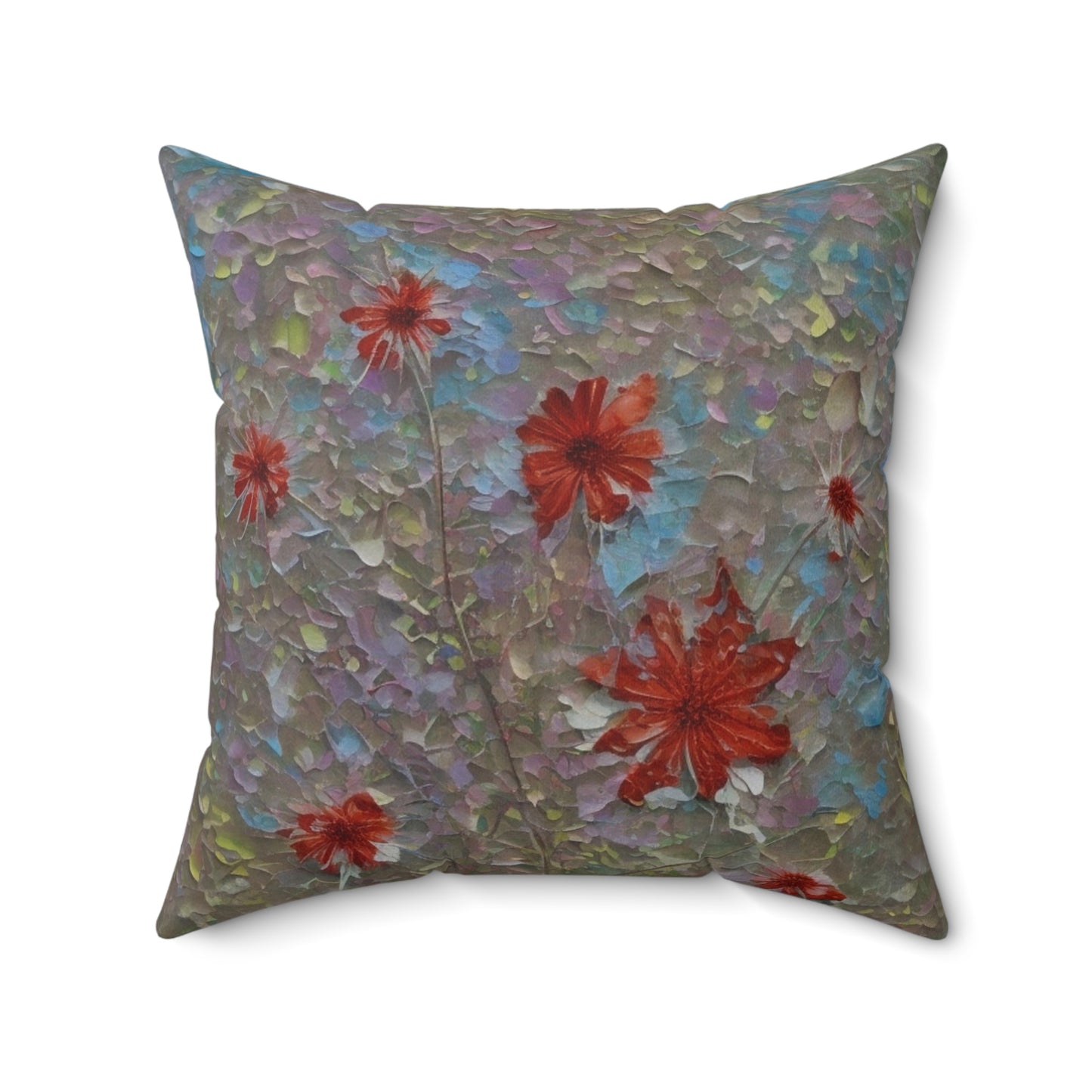 Spun Polyester Square Pillow