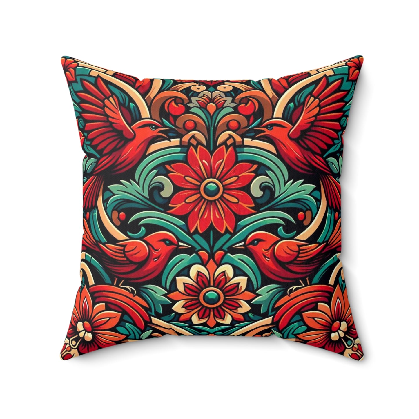 Spun Polyester Square Pillow
