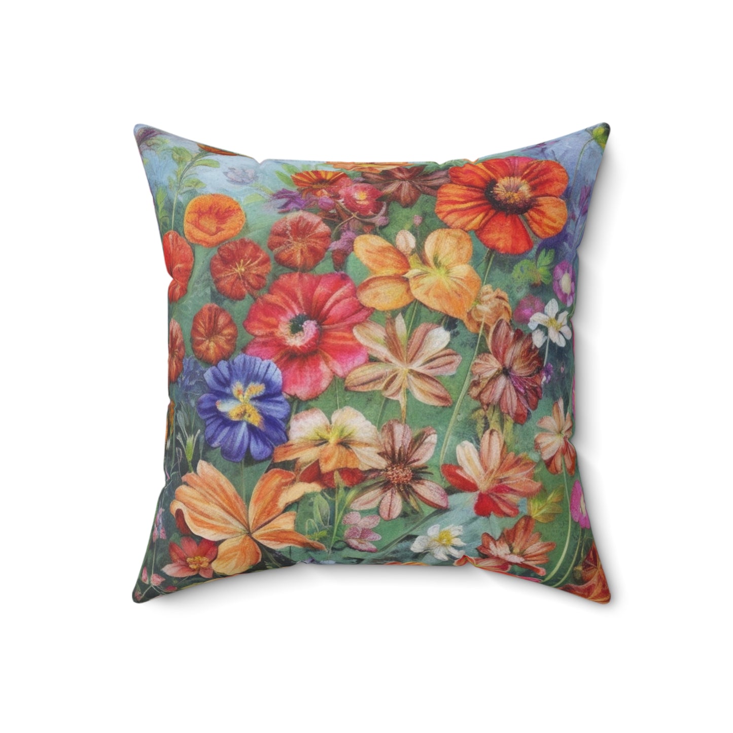 Spun Polyester Square Pillow