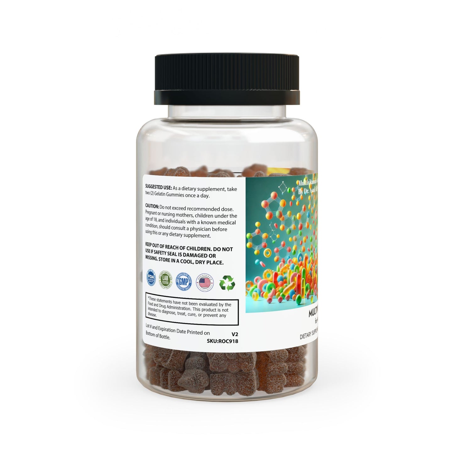 Multivitamin Gummies for Adults (60 Gummies) By Dr. Asad Ali Syed