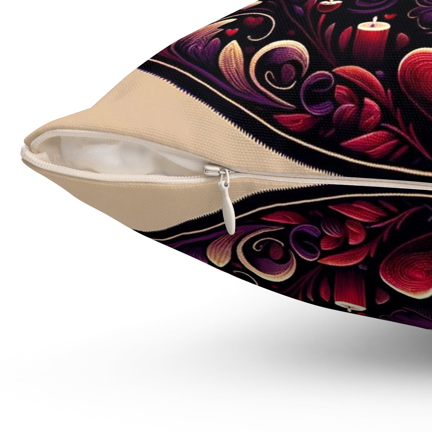 Spun Polyester Square Pillow