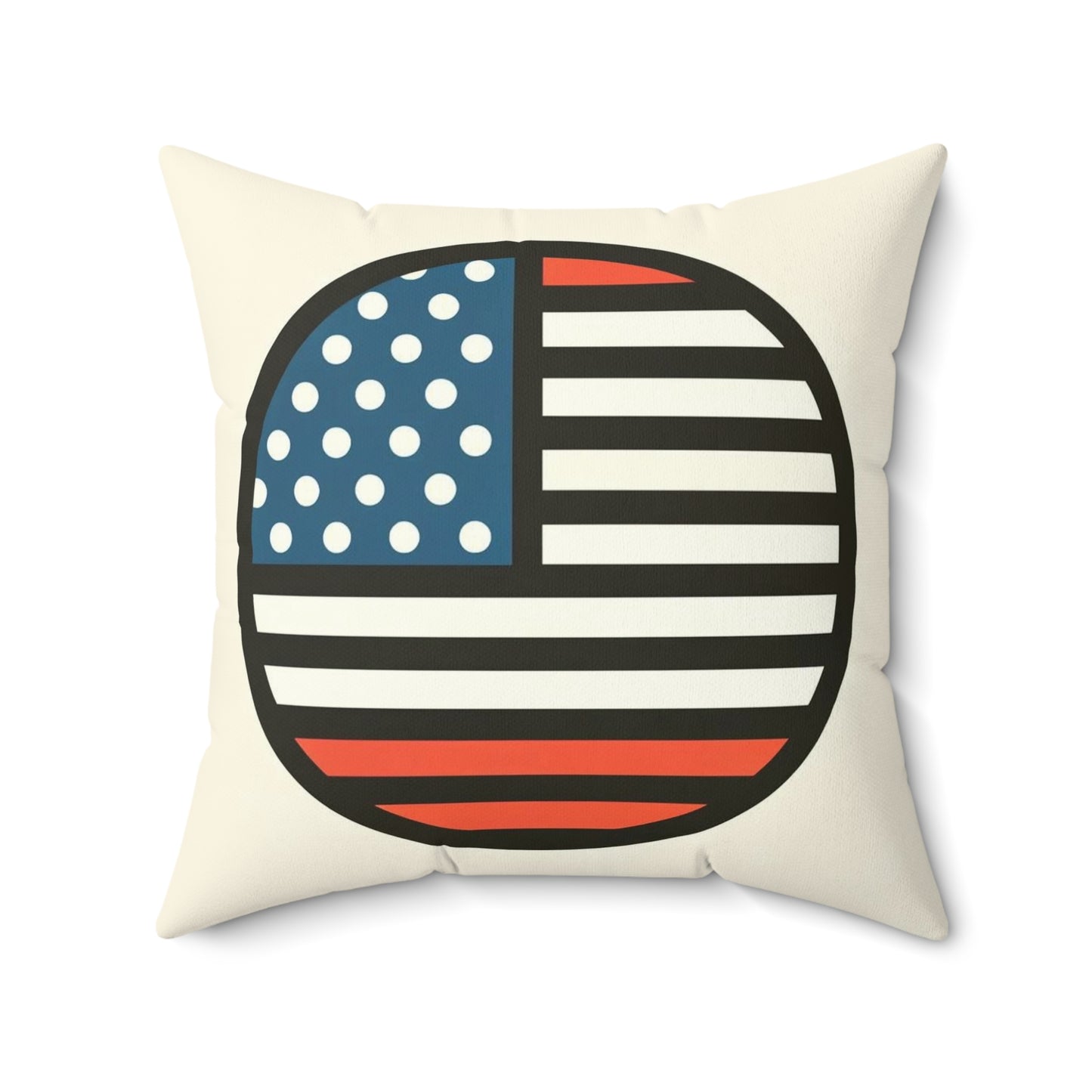 Spun Polyester Square Pillow