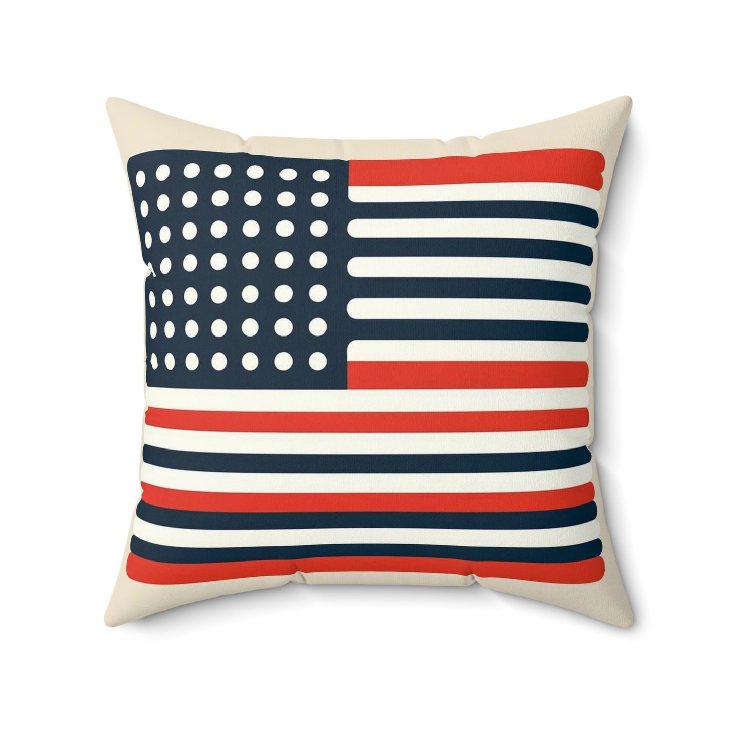 Spun Polyester Square Pillow