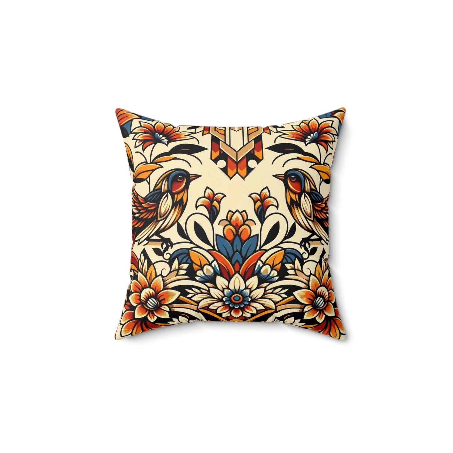 Spun Polyester Square Pillow