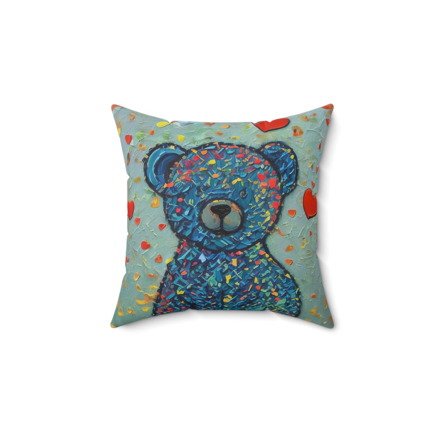 Spun Polyester Square Pillow