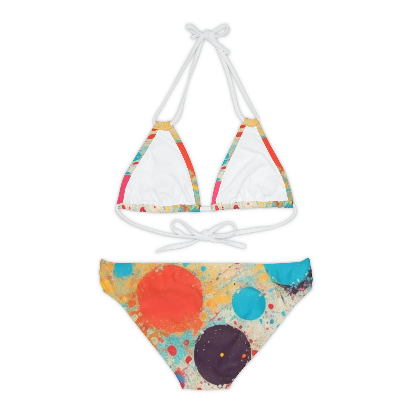 Strappy Bikini Set (AOP)