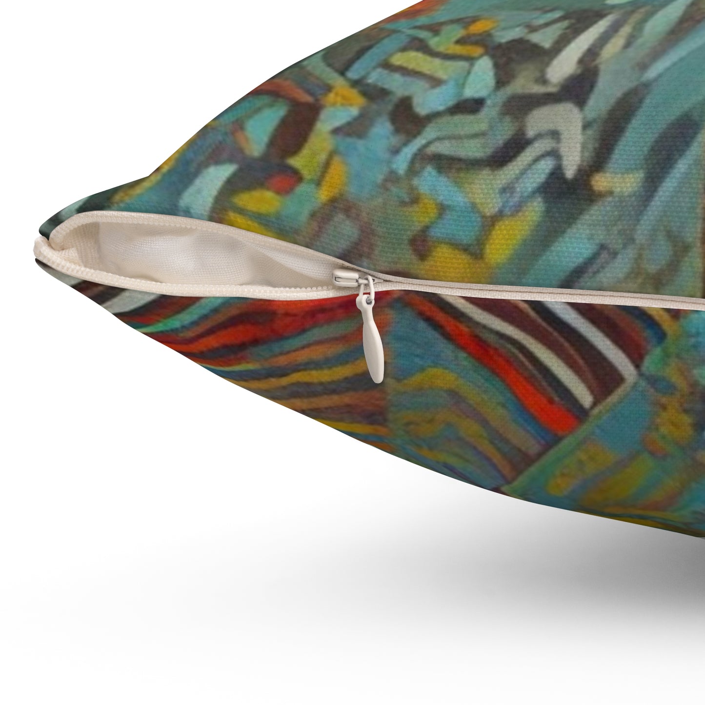 Spun Polyester Square Pillow