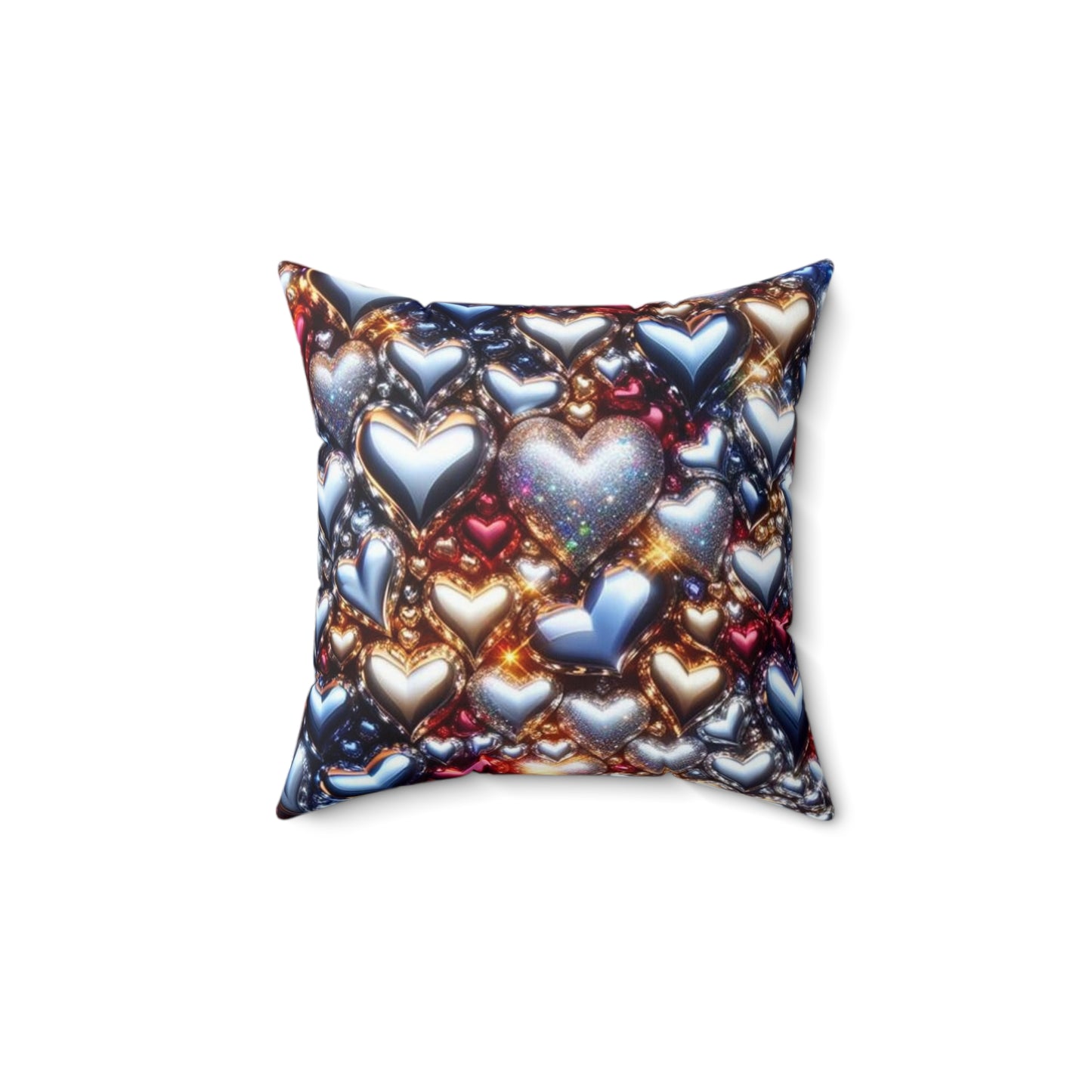 Spun Polyester Square Pillow