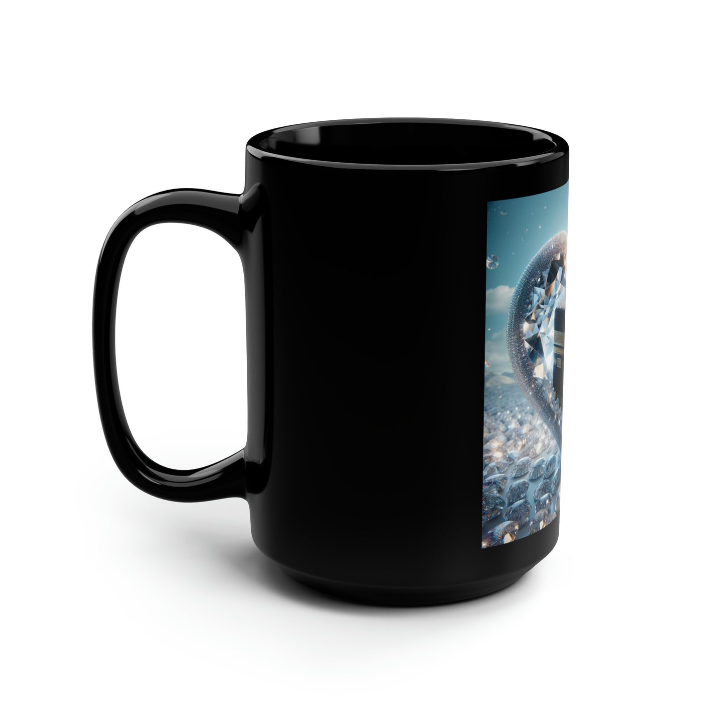 Black Mug, 15oz
