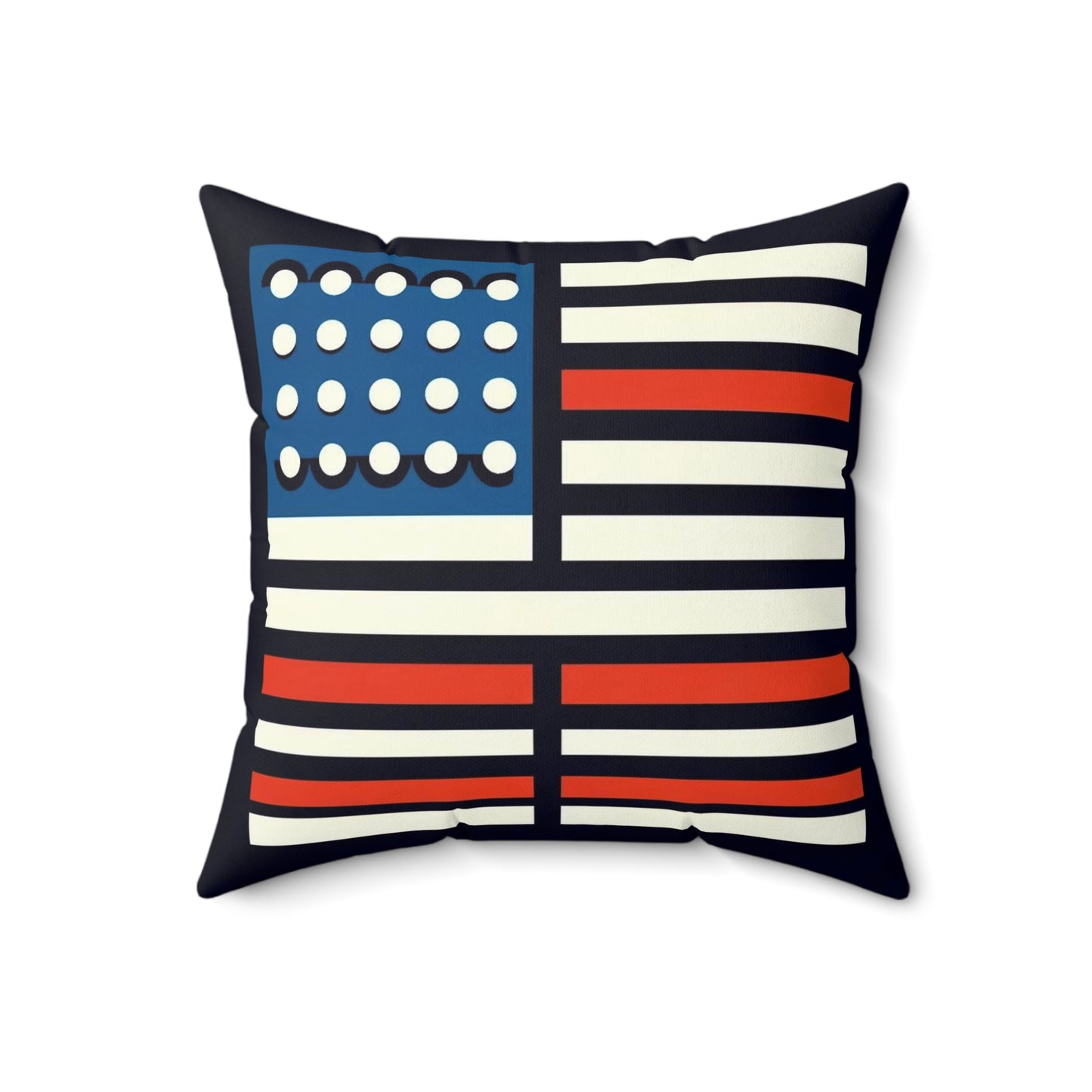 Spun Polyester Square Pillow