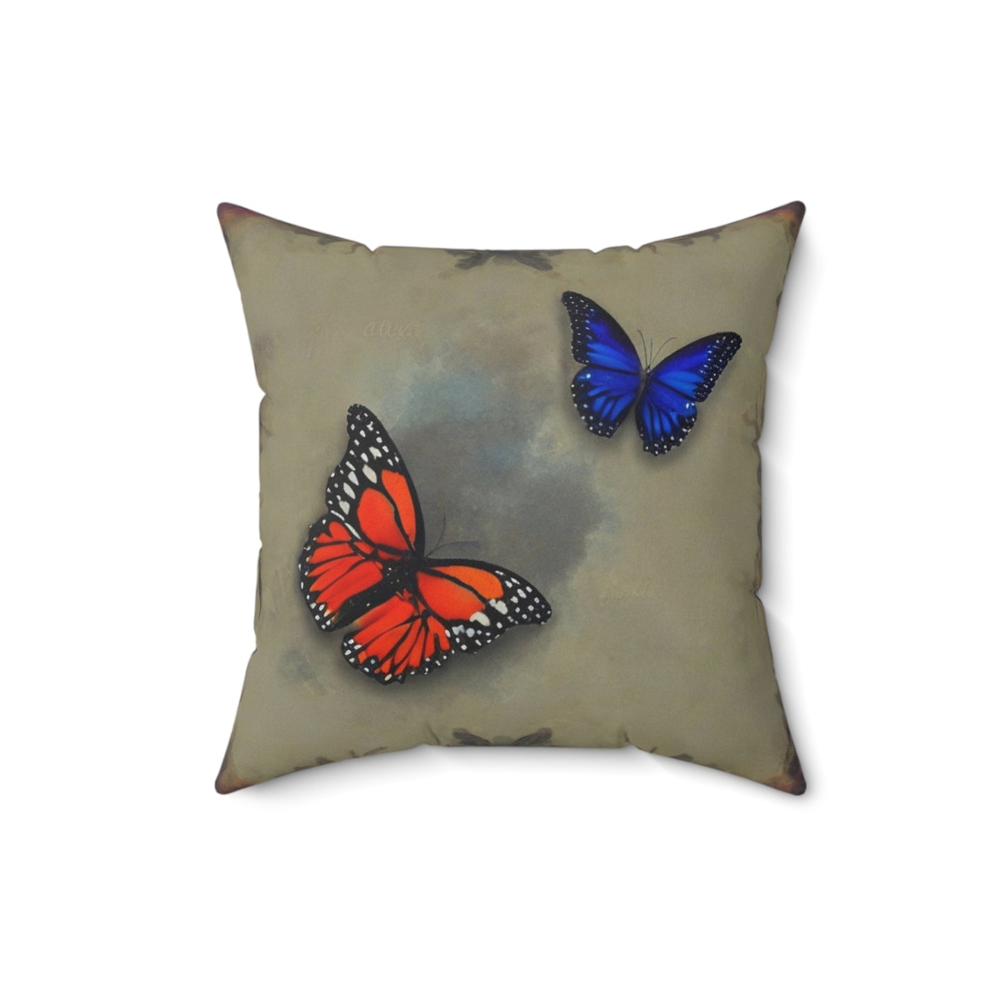 Spun Polyester Square Pillow