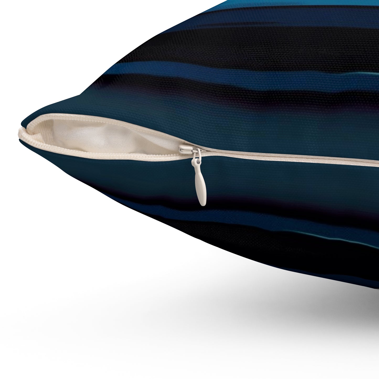 A Spun Polyester Square Pillow