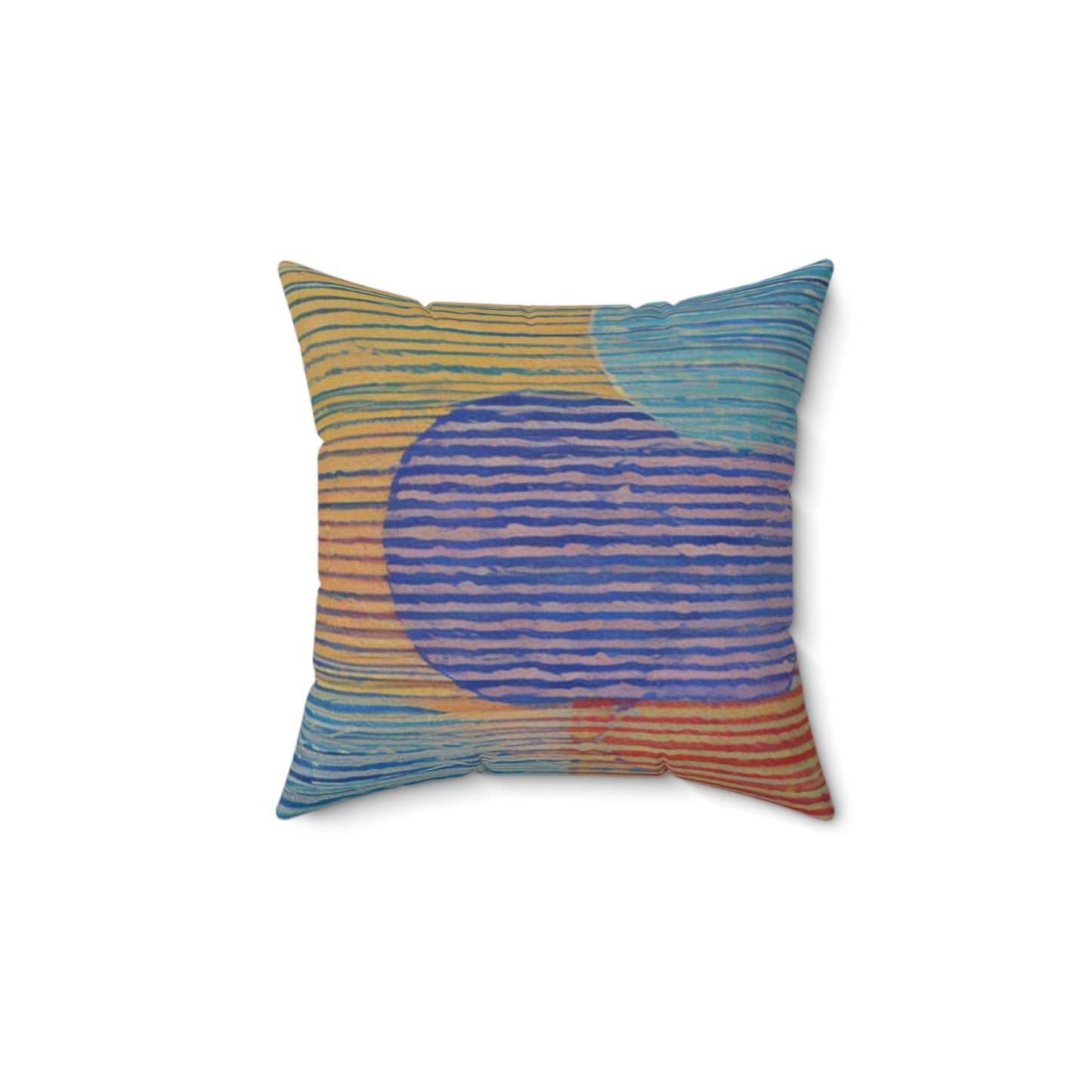 Spun Polyester Square Pillow