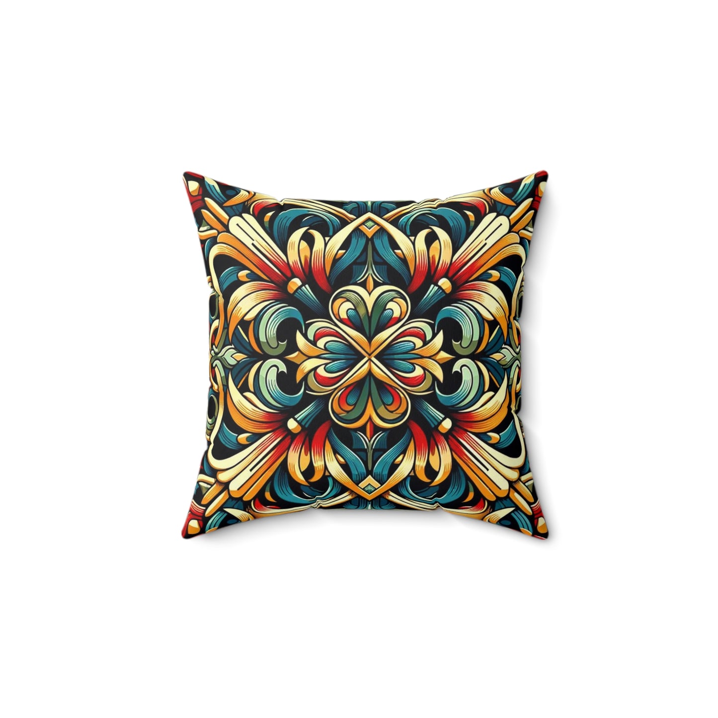 Spun Polyester Square Pillow