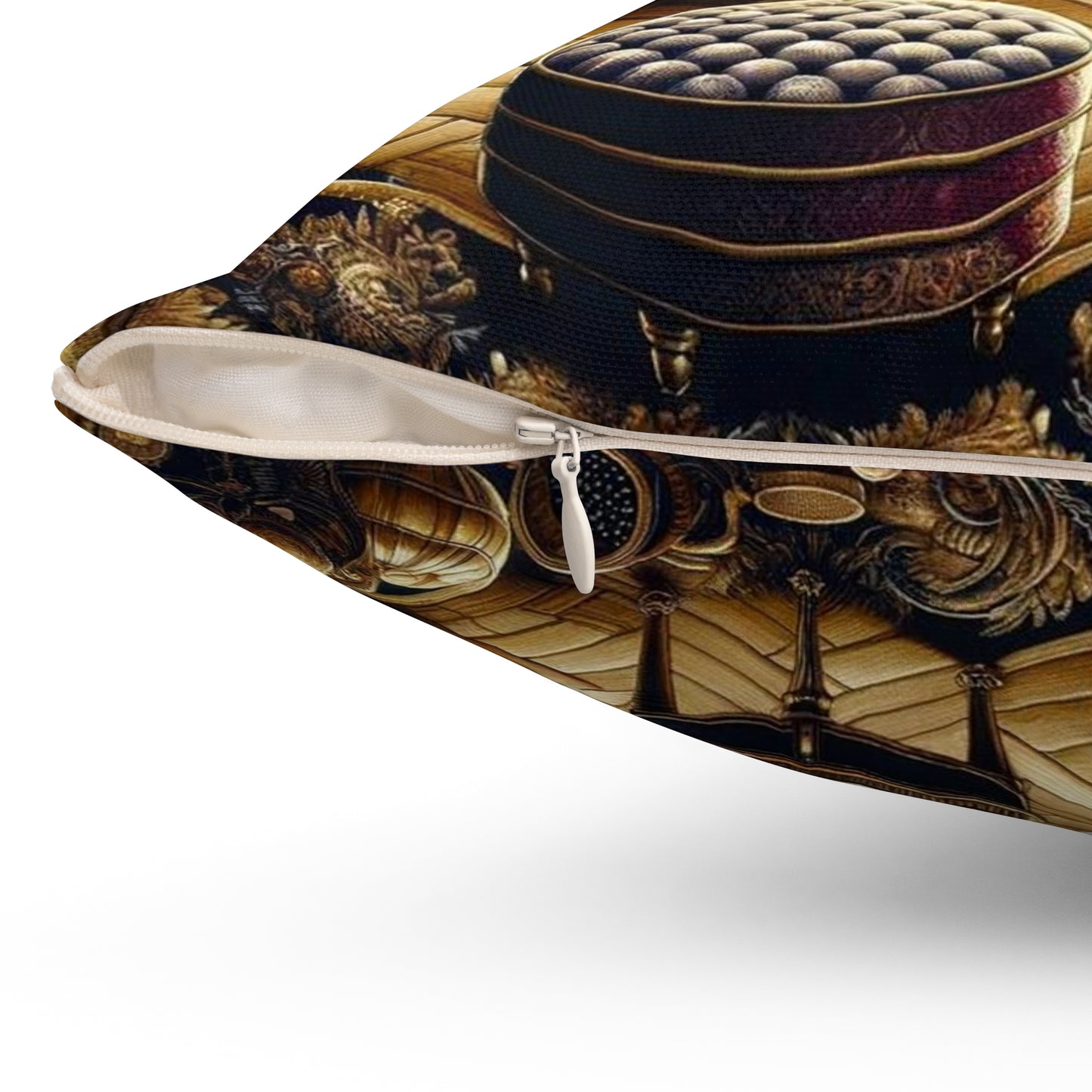 Spun Polyester Square Pillow