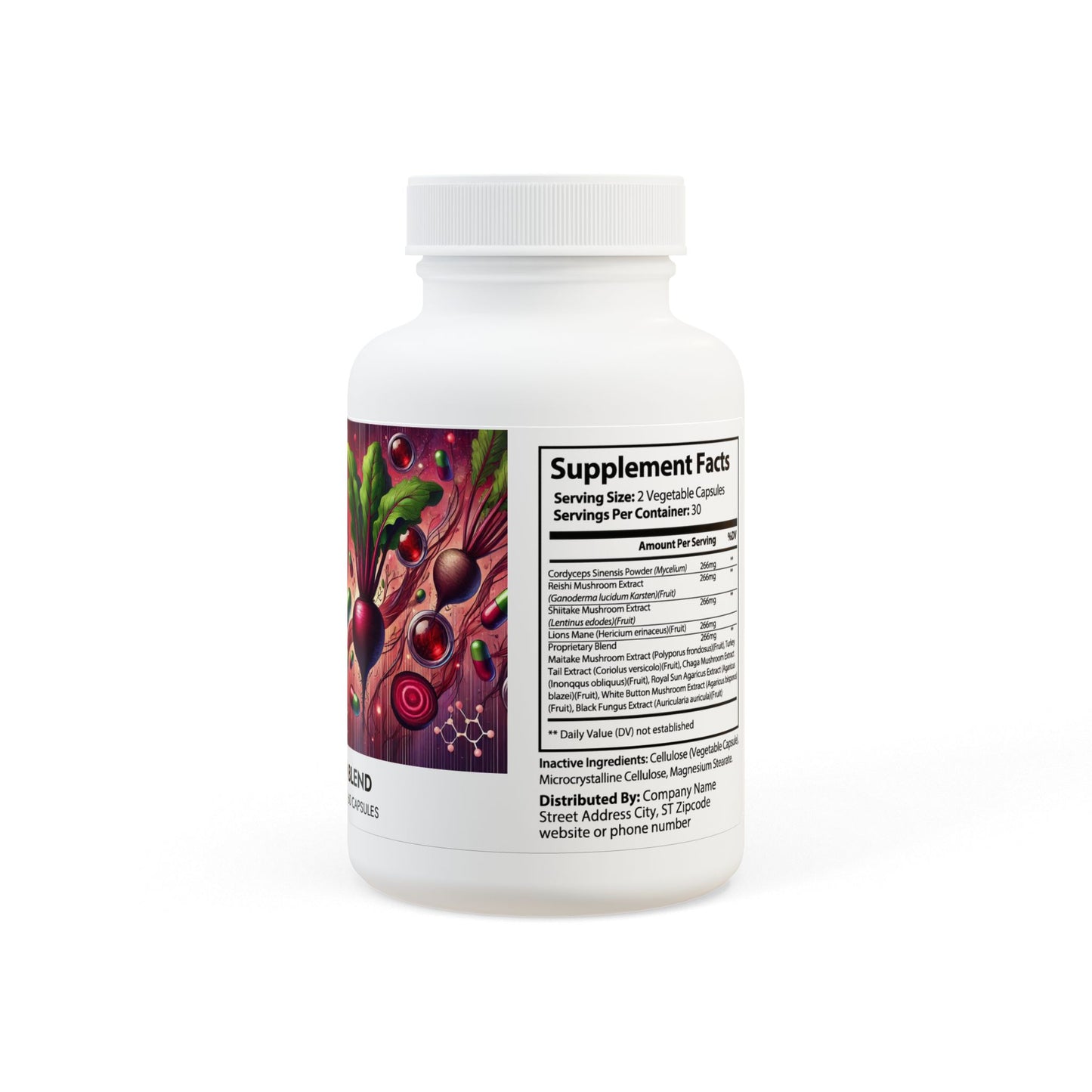 Beetroot Supplement (60 Capsules) By Dr. Asad Ali Syed