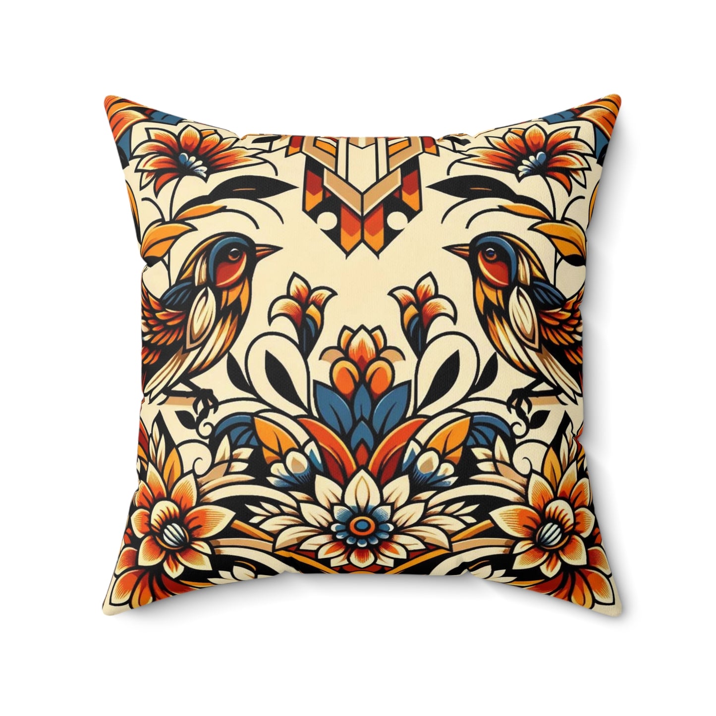 Spun Polyester Square Pillow