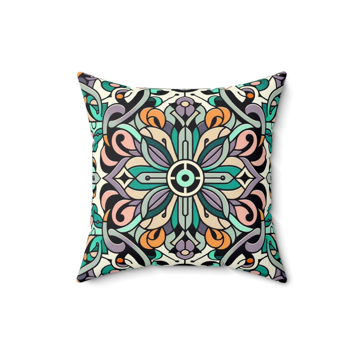 Spun Polyester Square Pillow