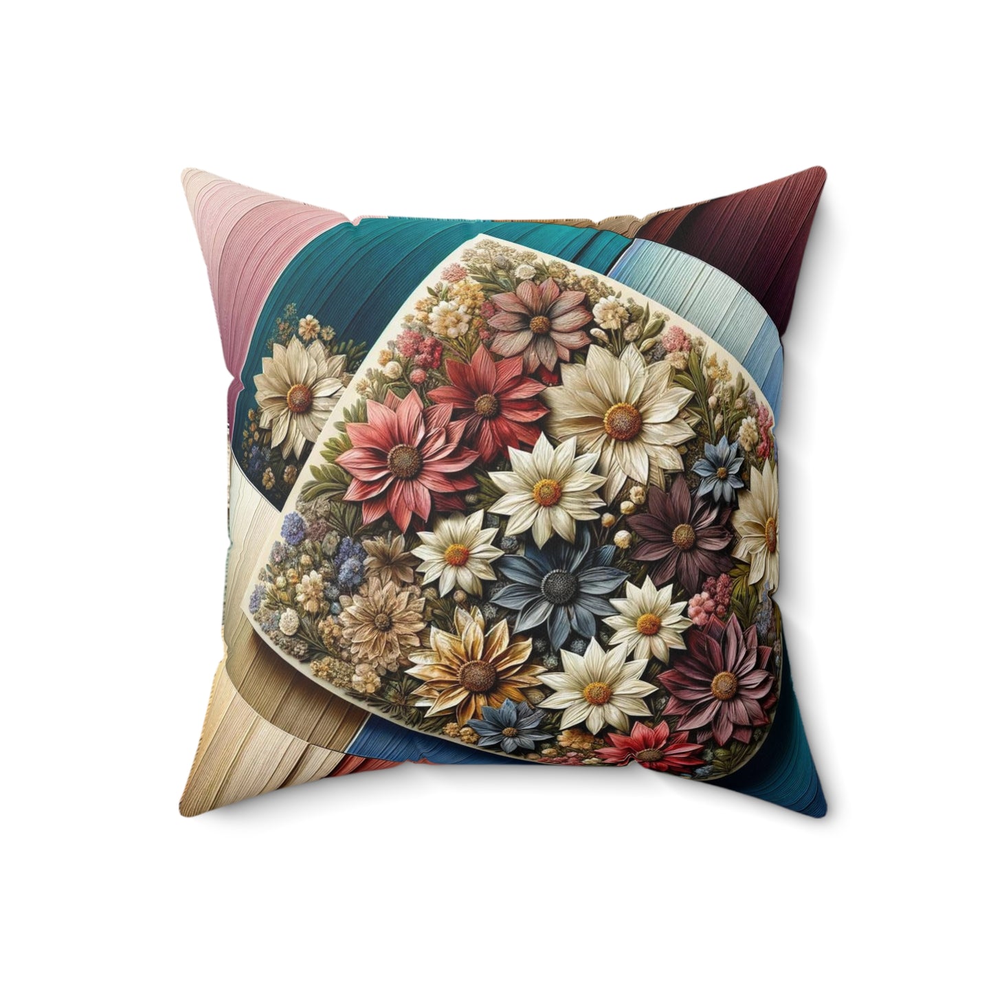 Spun Polyester Square Pillow