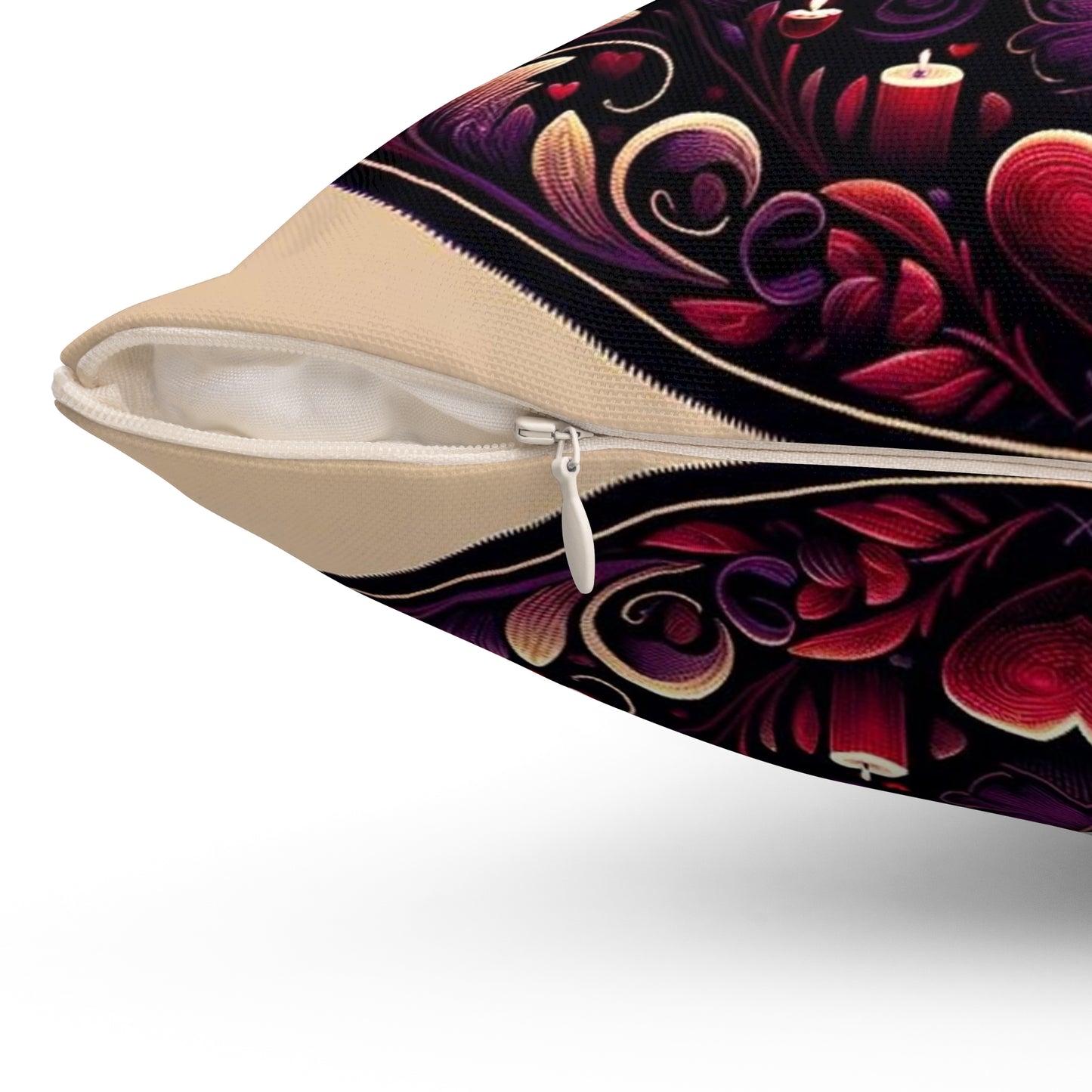 Spun Polyester Square Pillow