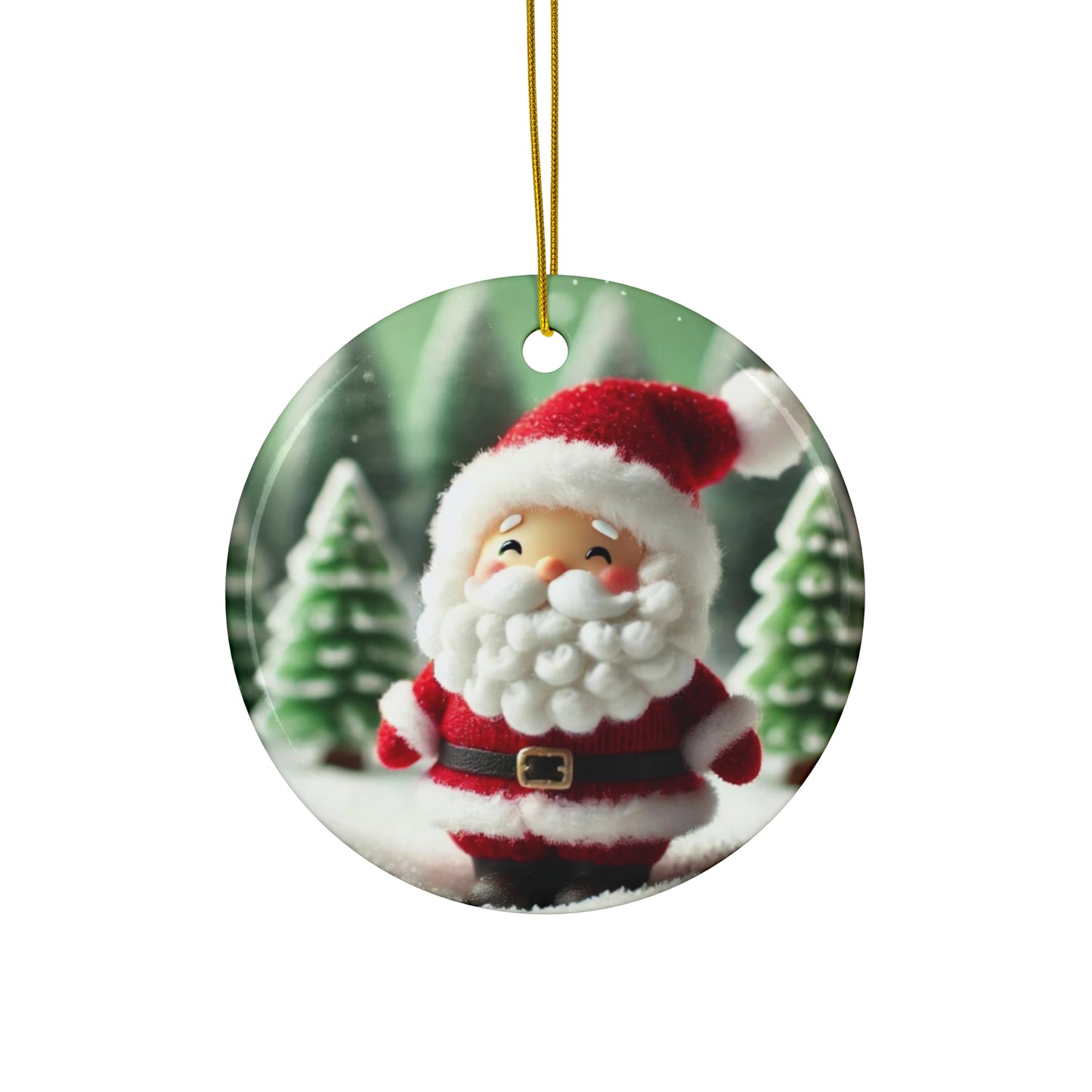 Ceramic Ornament, 4 Shapes
