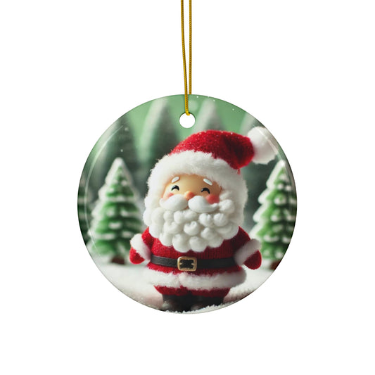 Ceramic Ornament, 4 Shapes