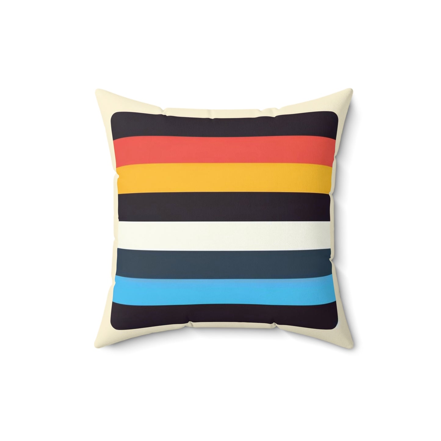 Spun Polyester Square Pillow