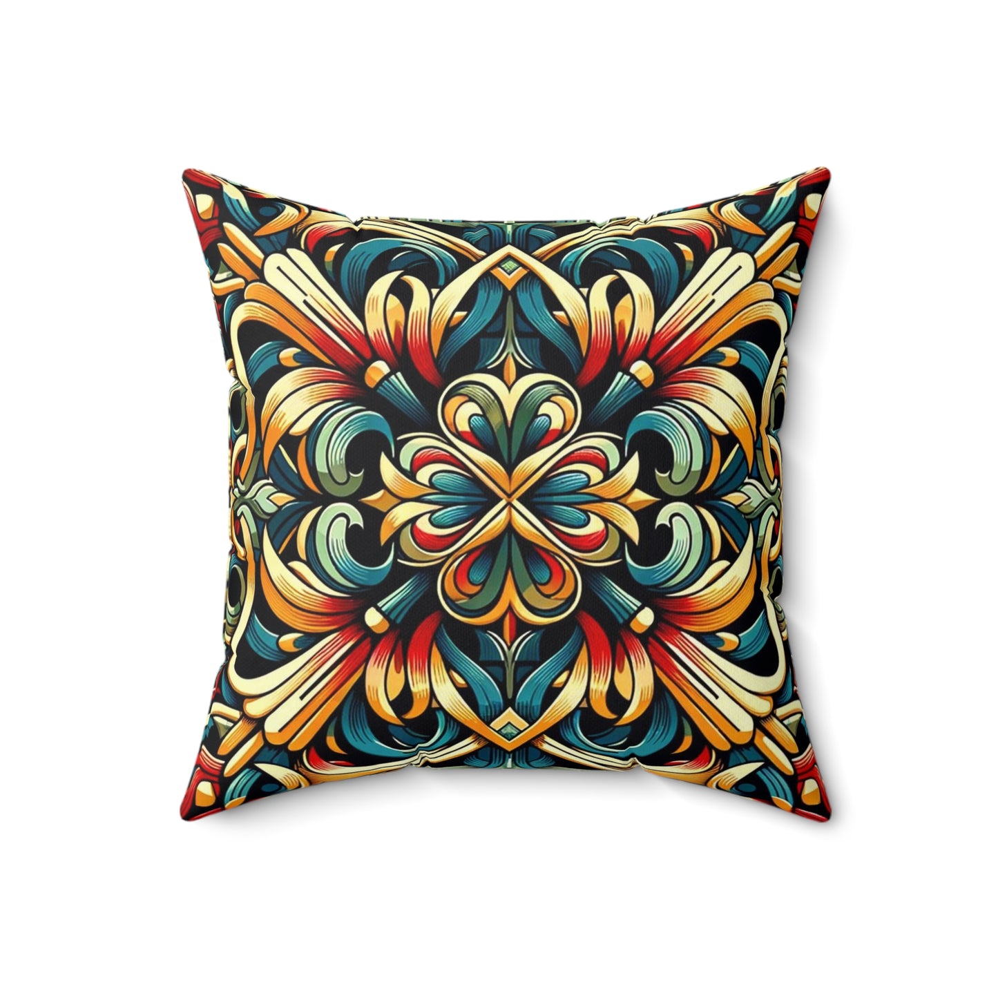 Spun Polyester Square Pillow