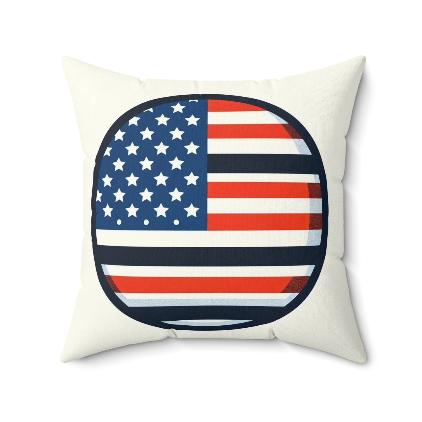 Spun Polyester Square Pillow