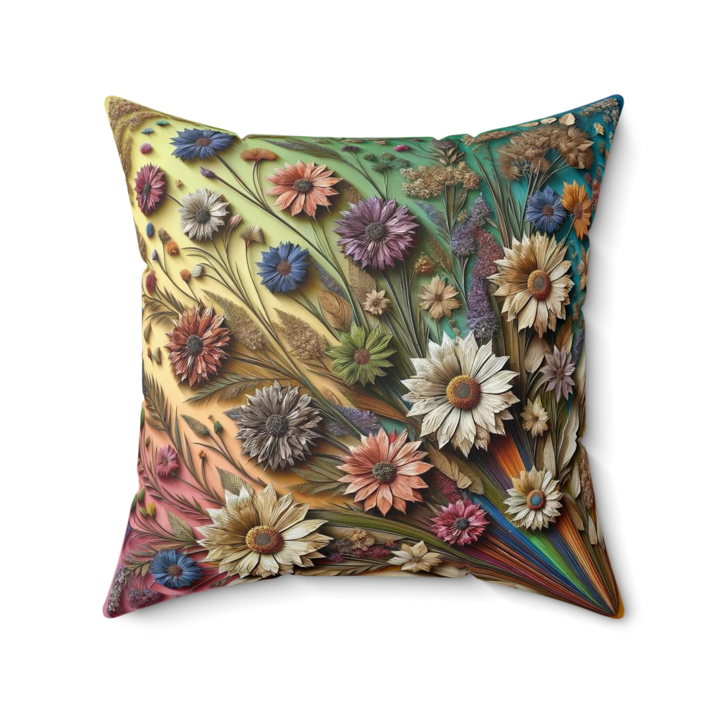 Spun Polyester Square Pillow
