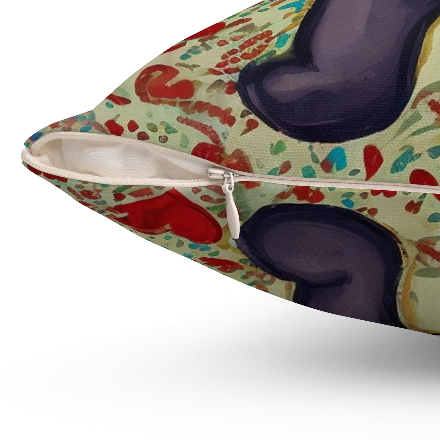 Spun Polyester Square Pillow