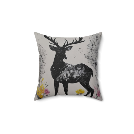 Spun Polyester Square Pillow