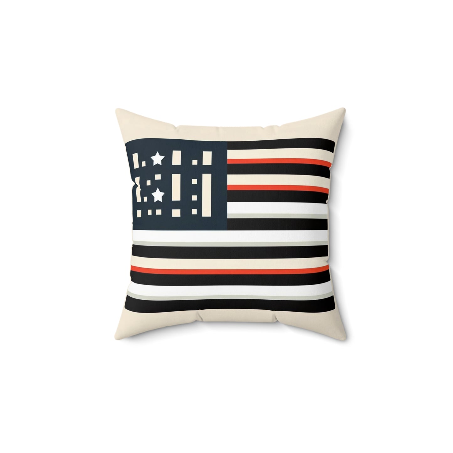 Spun Polyester Square Pillow