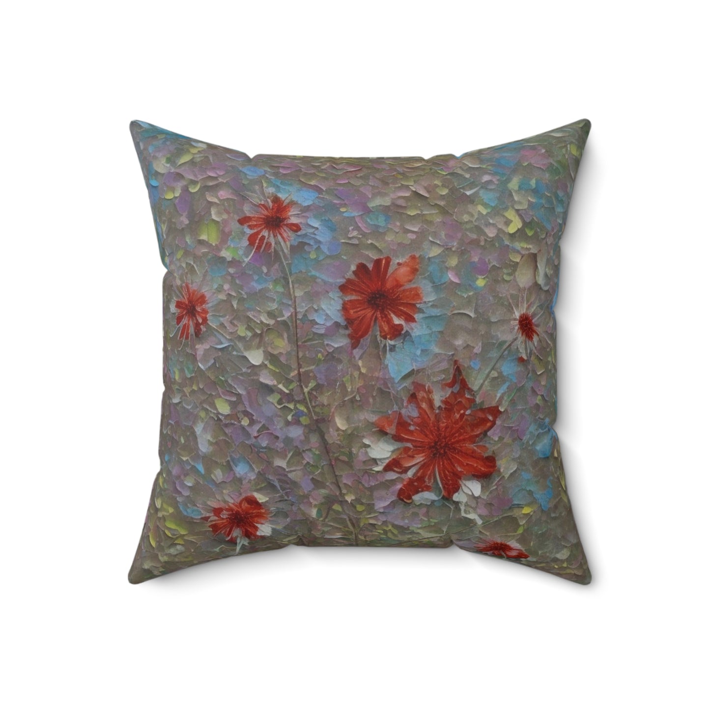 Spun Polyester Square Pillow