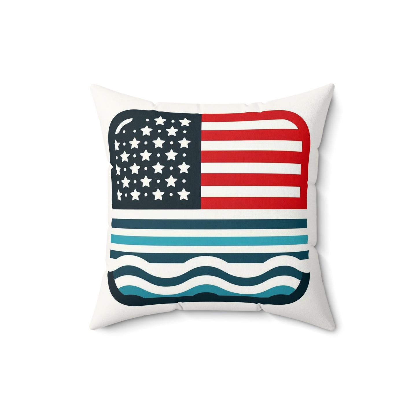 Spun Polyester Square Pillow