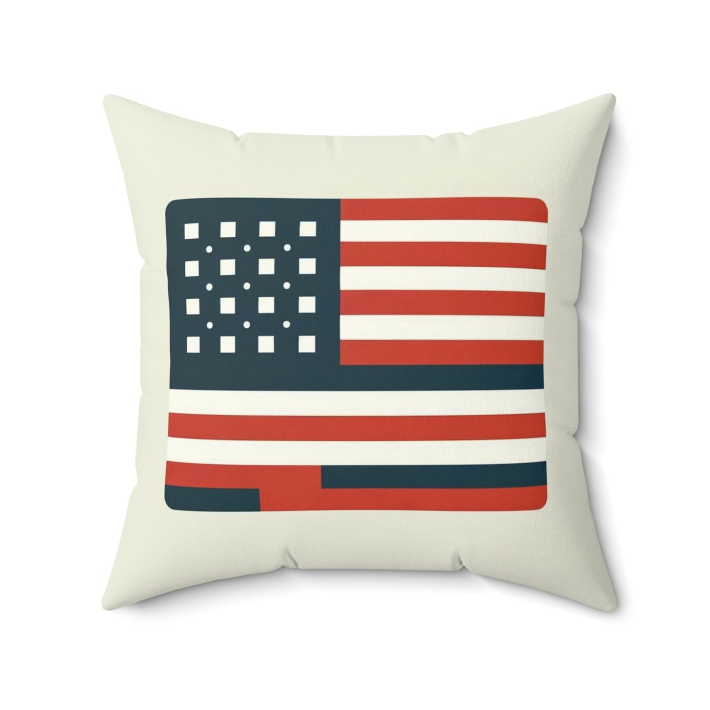 Spun Polyester Square Pillow