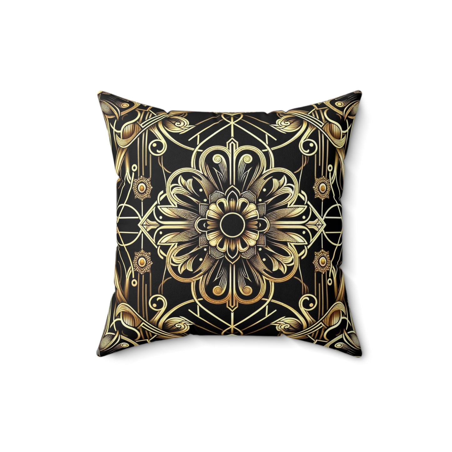 Spun Polyester Square Pillow