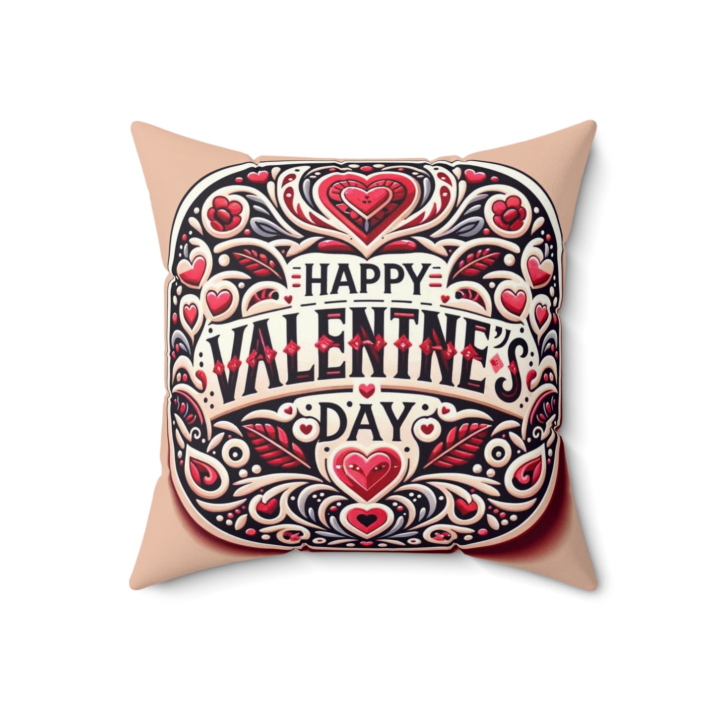 Spun Polyester Square Pillow