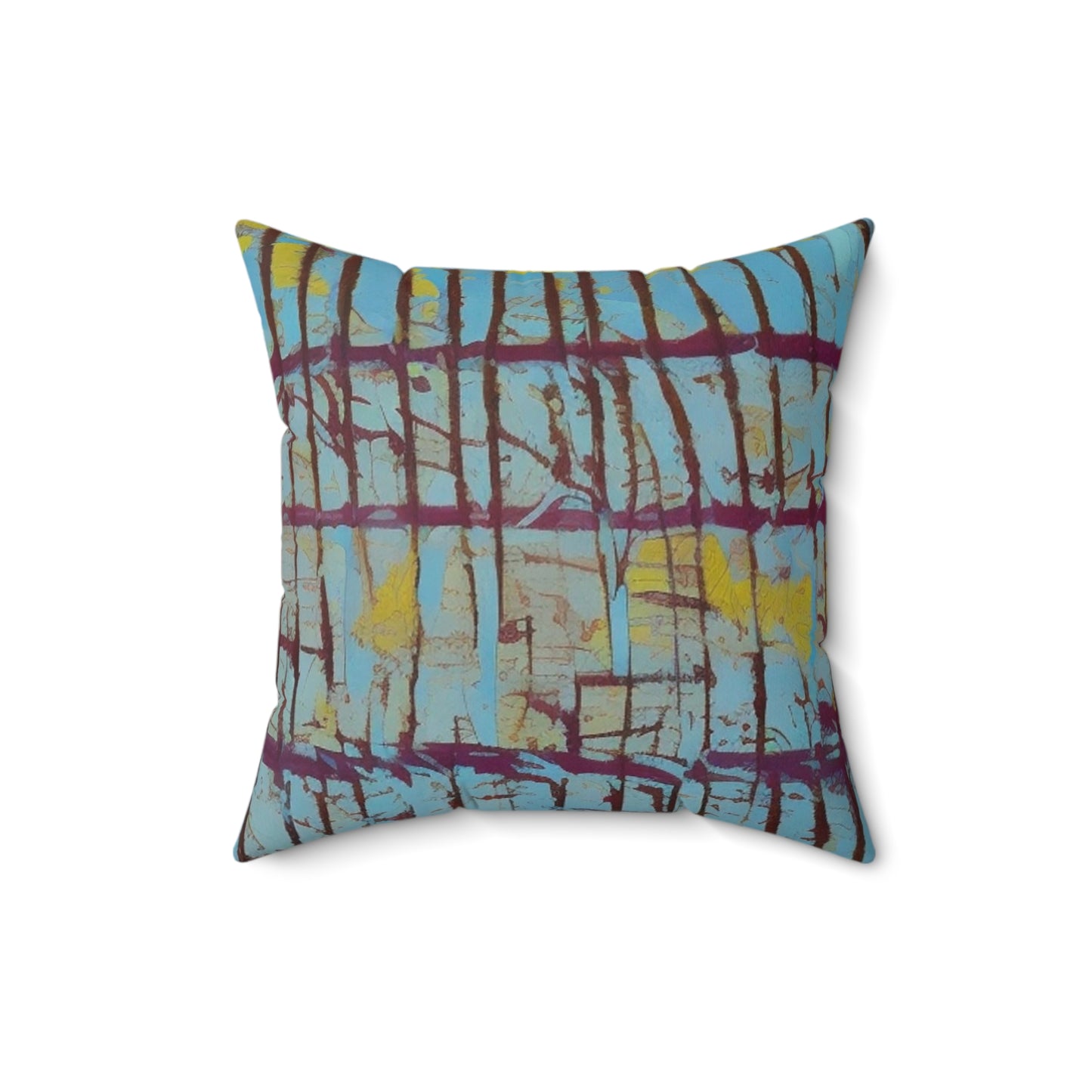 Spun Polyester Square Pillow