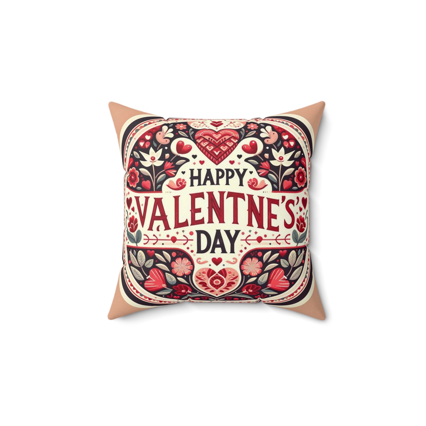 Spun Polyester Square Pillow