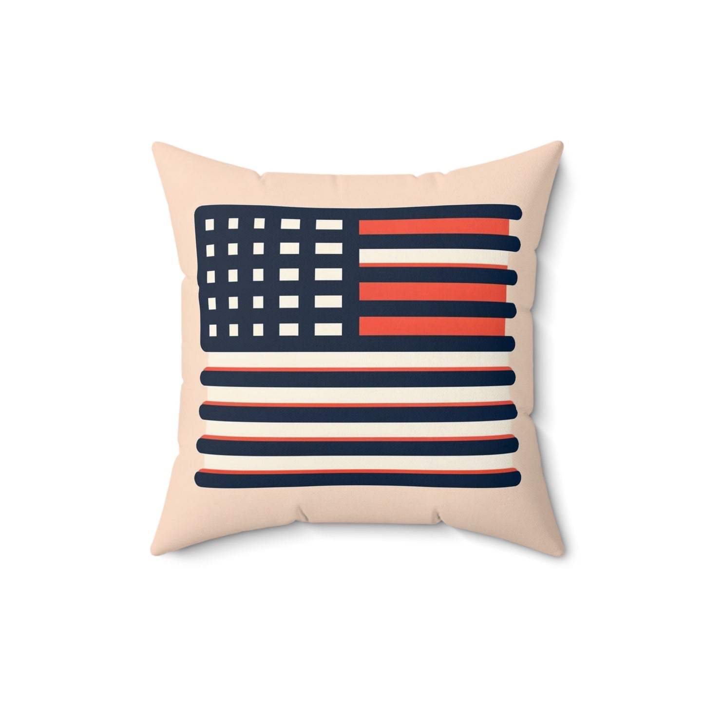 Spun Polyester Square Pillow