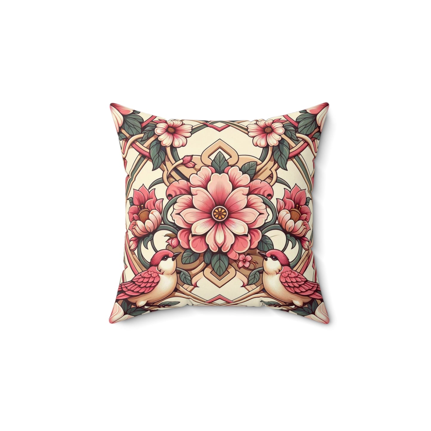 Spun Polyester Square Pillow