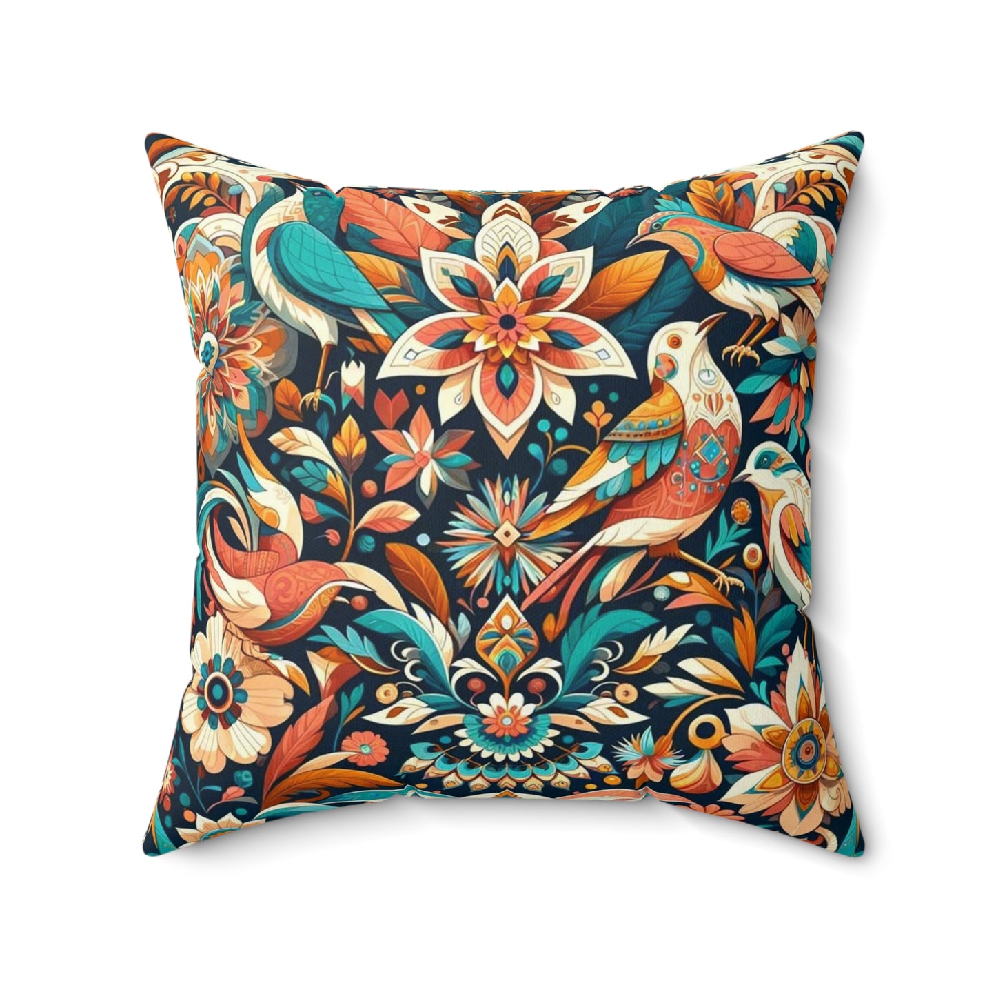 Spun Polyester Square Pillow