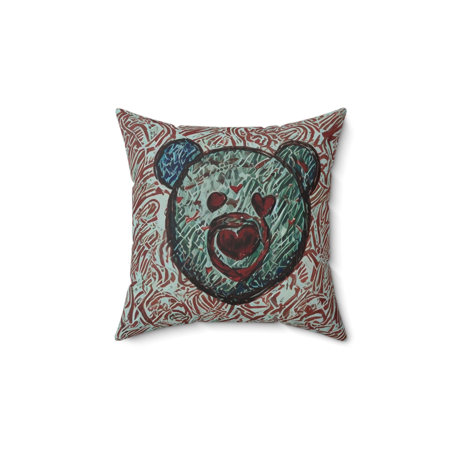 Spun Polyester Square Pillow