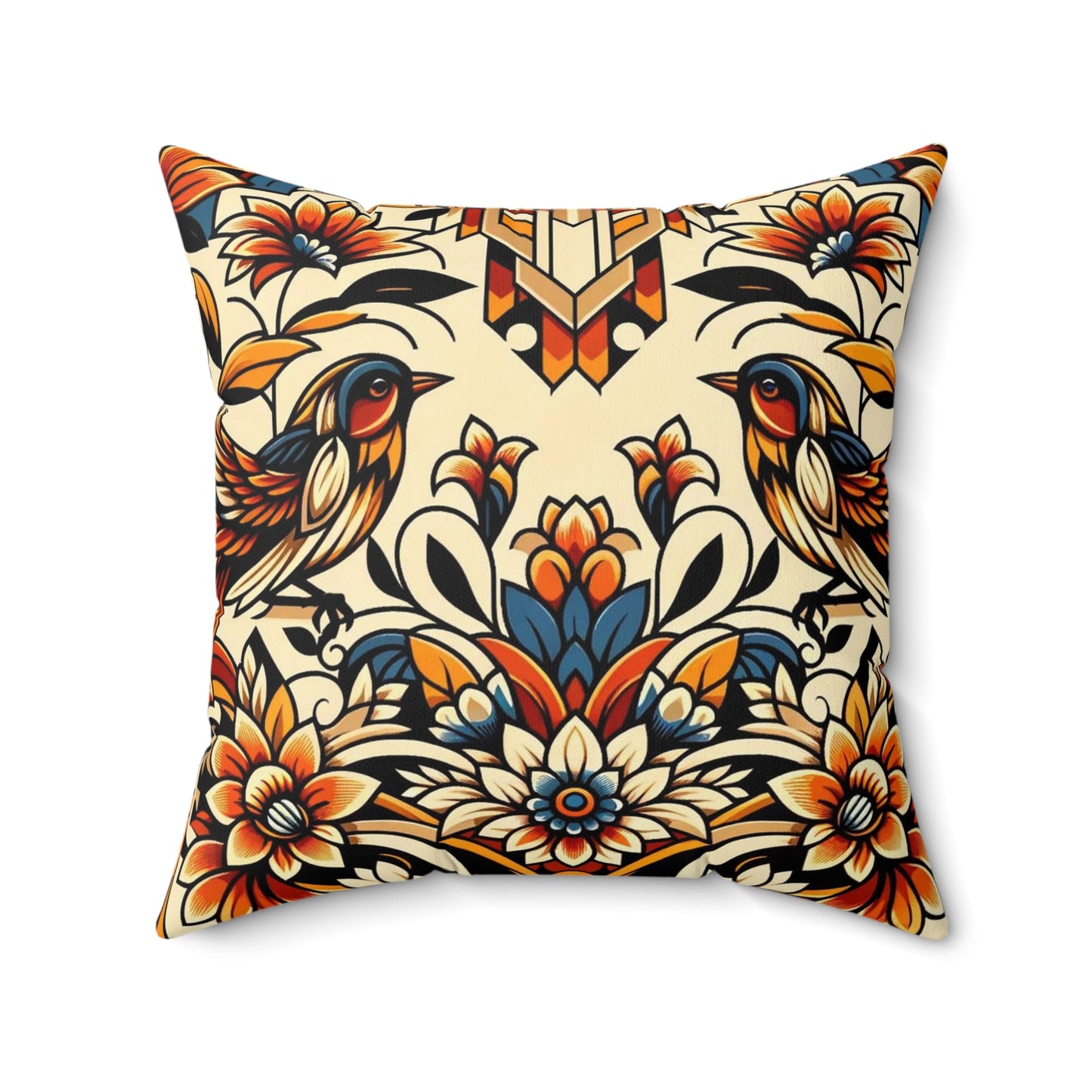 Spun Polyester Square Pillow
