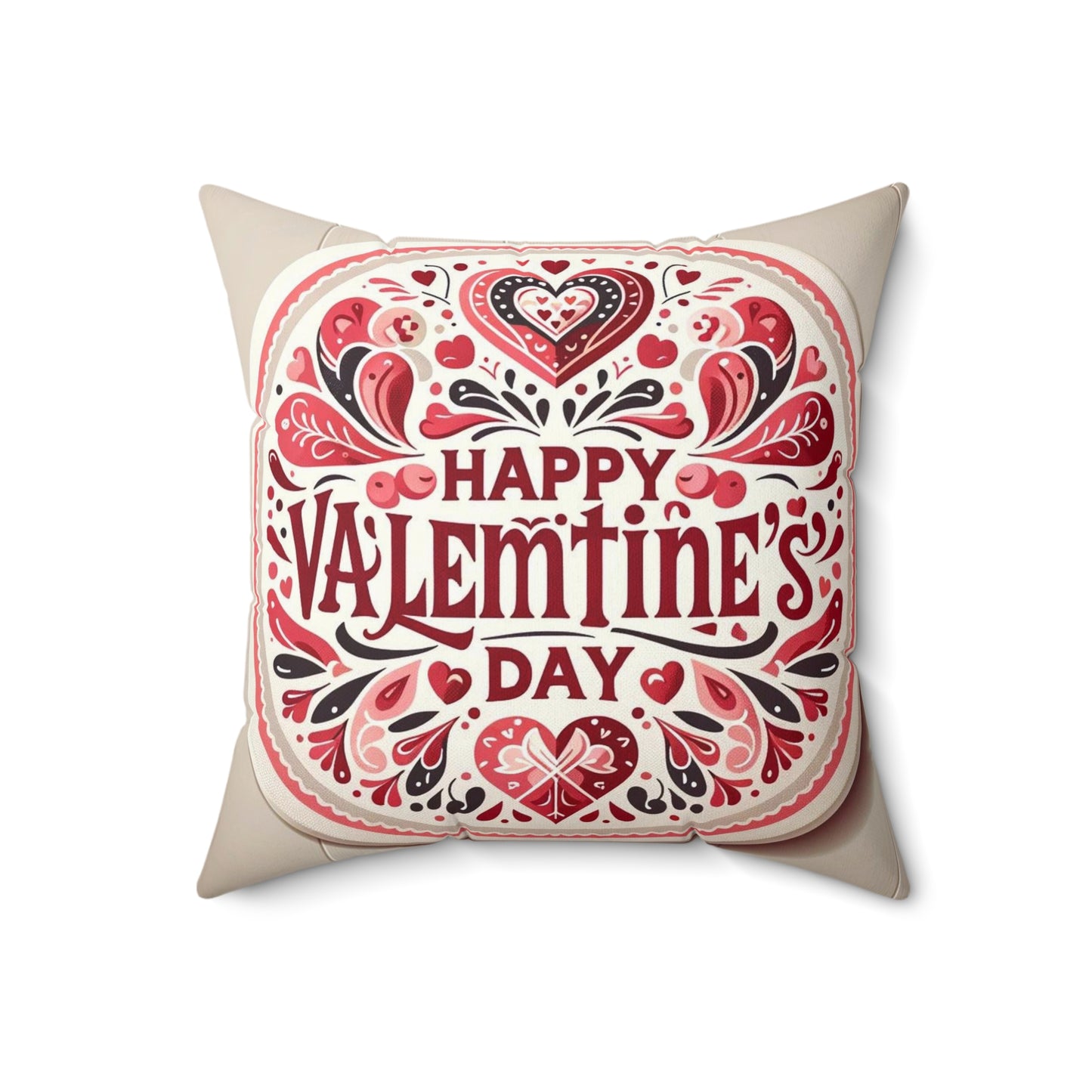 Spun Polyester Square Pillow