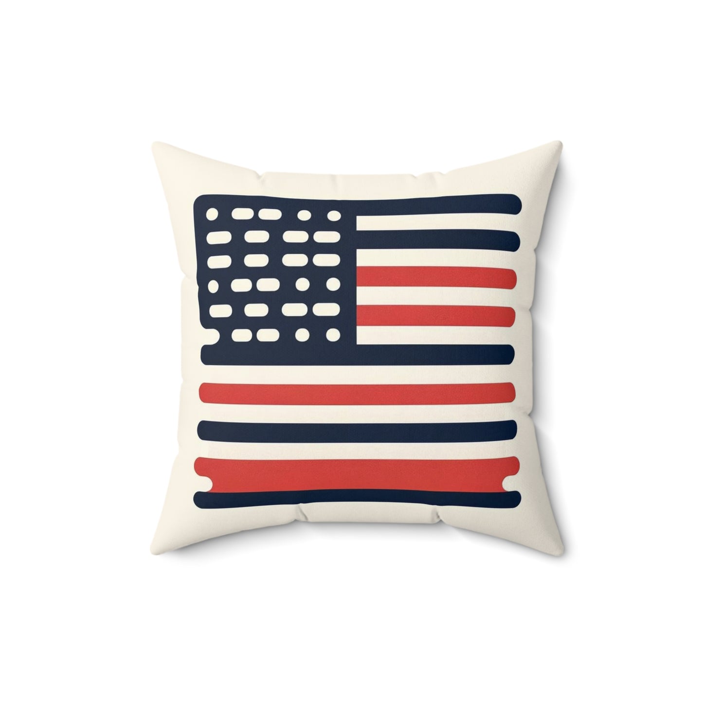 Spun Polyester Square Pillow